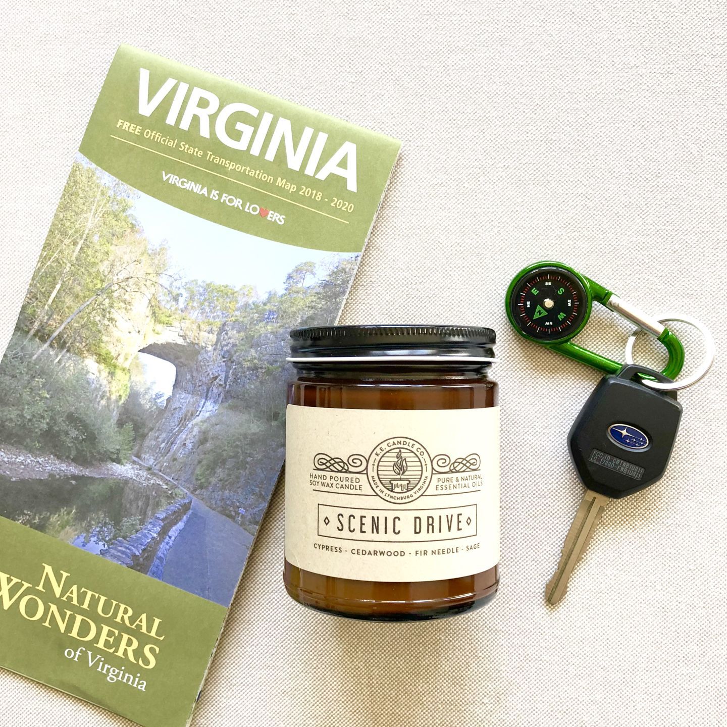 Scenic Drive candle